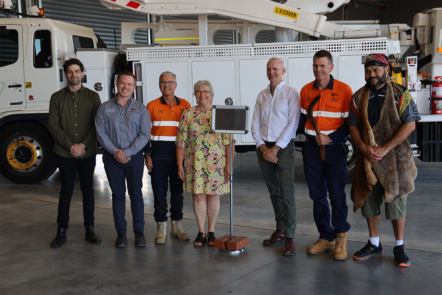 Official opening by CEO Andrew Bills and Mayor Moira Were and other guests